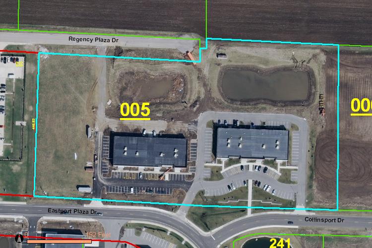 1606 Eastport Plaza Dr, Collinsville, IL à louer - Plan cadastral - Image 2 de 2