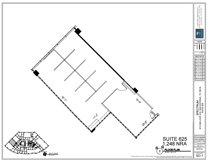 613 NW Loop 410, San Antonio, TX à louer Plan d’étage- Image 1 de 1