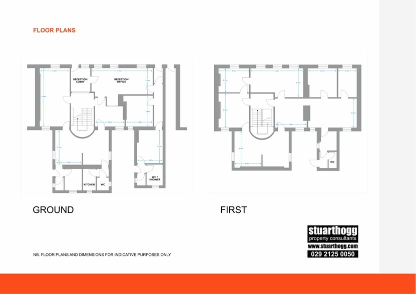21-25 Talbot Rd, Pontyclun à vendre - Plan d’étage - Image 2 de 2
