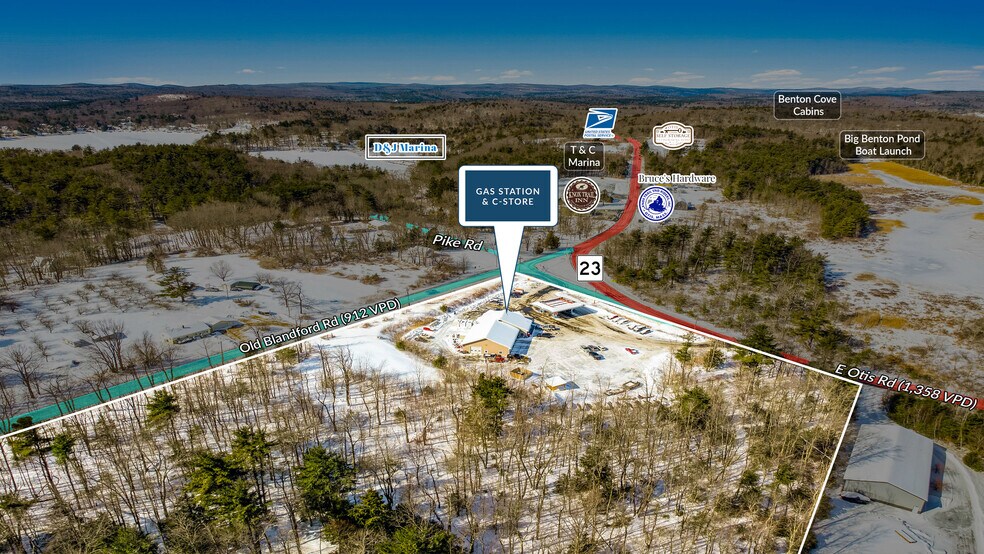 2000 Otis rd, East Otis, MA à vendre - Photo du bâtiment - Image 2 de 5