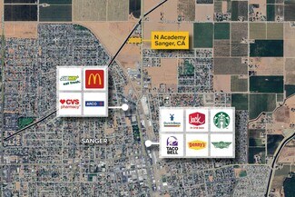 Plus de détails pour 59 N Academy Ext, Sanger, CA - Terrain à vendre
