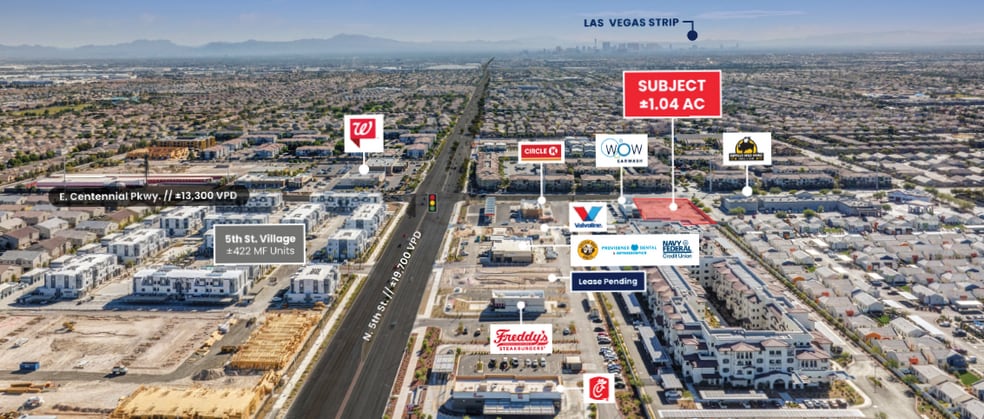E Centennial Pky, Las Vegas, NV for sale - Aerial - Image 3 of 3