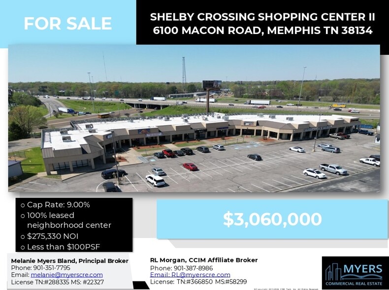 6100-6126 Macon Rd, Memphis, TN for sale - Building Photo - Image 2 of 15