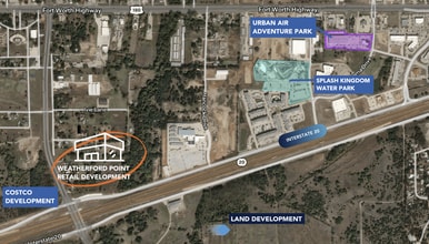 3811 E Bankhead Hwy, Hudson Oaks, TX - AERIAL  map view - Image1