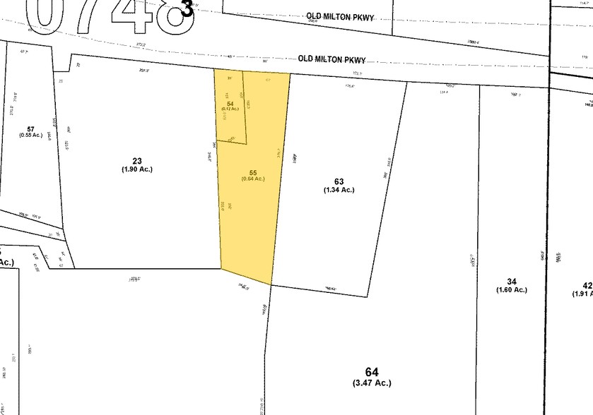 2365 Old Milton Pky, Alpharetta, GA à louer - Plan cadastral - Image 3 de 3