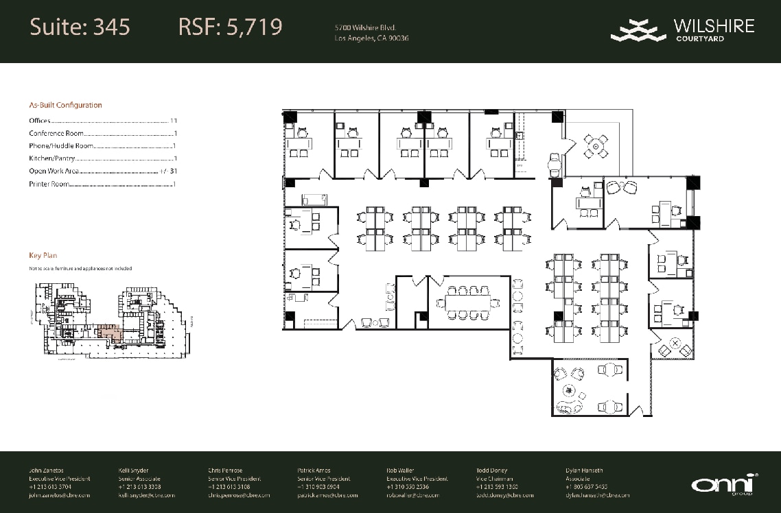5700 Wilshire Blvd, Los Angeles, CA for lease Floor Plan- Image 1 of 1