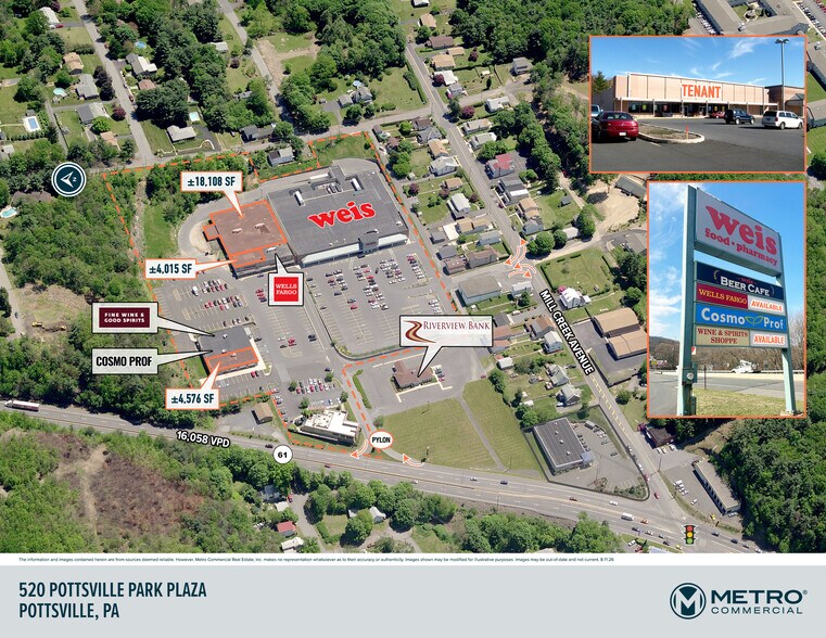 500-532 Pottsville Park Plz, Pottsville, PA for lease - Building Photo - Image 2 of 6