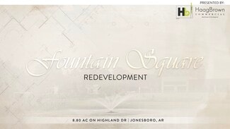 Plus de détails pour 2200 E. Highland Dr., Jonesboro, AR - Terrain à vendre