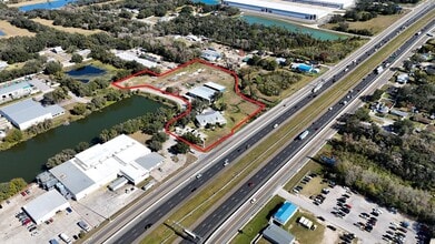 2502 N Frontage Rd, Plant City, FL - Aerial  map view