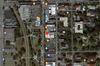228 N Park Ave, Winter Park, FL - Aerial map view