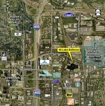 40 Lake Bellevue Dr, Bellevue, WA - Aérien  Vue de la carte - Image1