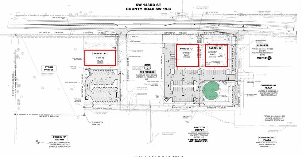 14217 W Newberry Rd, Newberry, FL à louer - Plan cadastral - Image 3 de 4