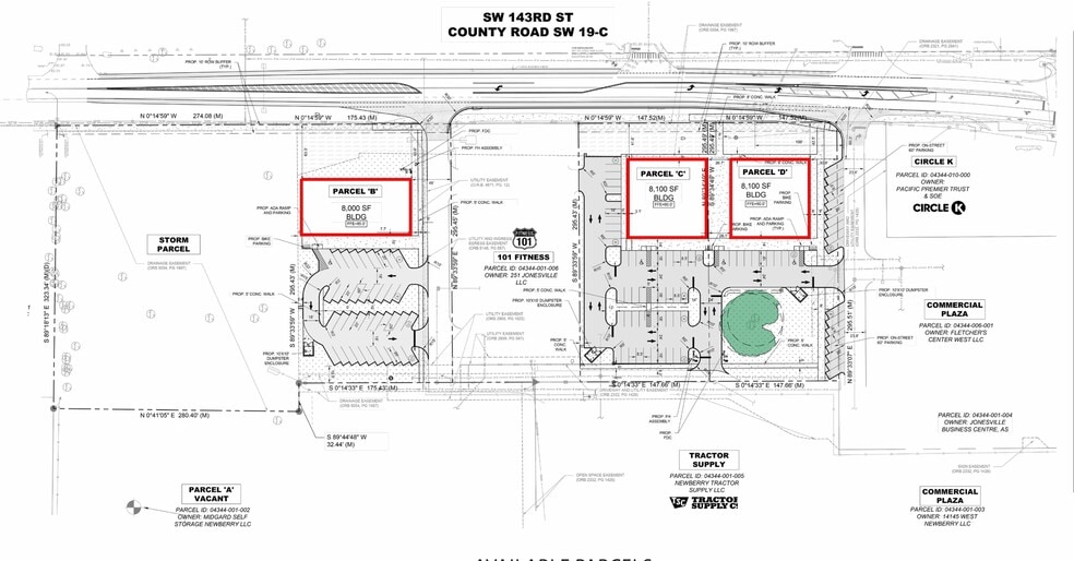 14217 W Newberry Rd, Newberry, FL for lease - Plat Map - Image 3 of 4