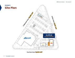 2699 Union Ave, San Jose, CA for lease Site Plan- Image 2 of 2