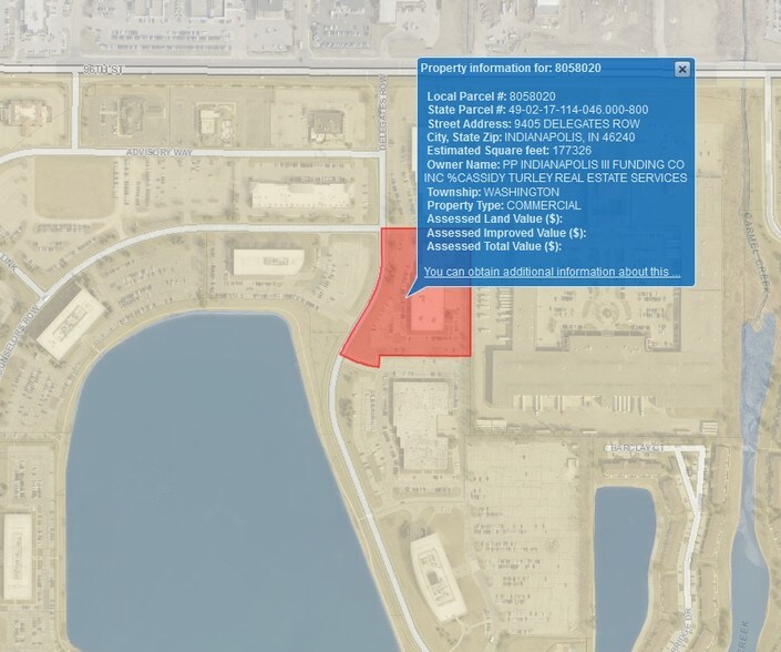 9405-9455 Delegates Row, Indianapolis, IN à louer - Photo du bâtiment - Image 3 de 3