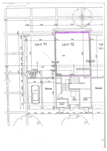 Retail in Toulouse for lease - Site Plan - Image 3 of 4