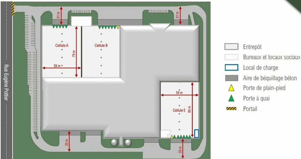 Flex dans Marly-la-Ville à louer - Plan de site - Image 3 de 3
