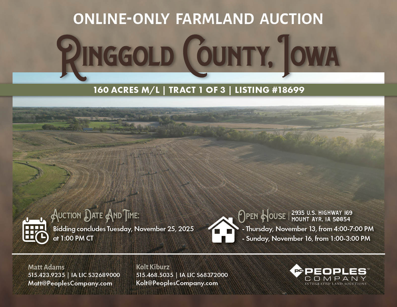 01 U.S Highway 169, Redding, IA for sale Primary Photo- Image 1 of 16