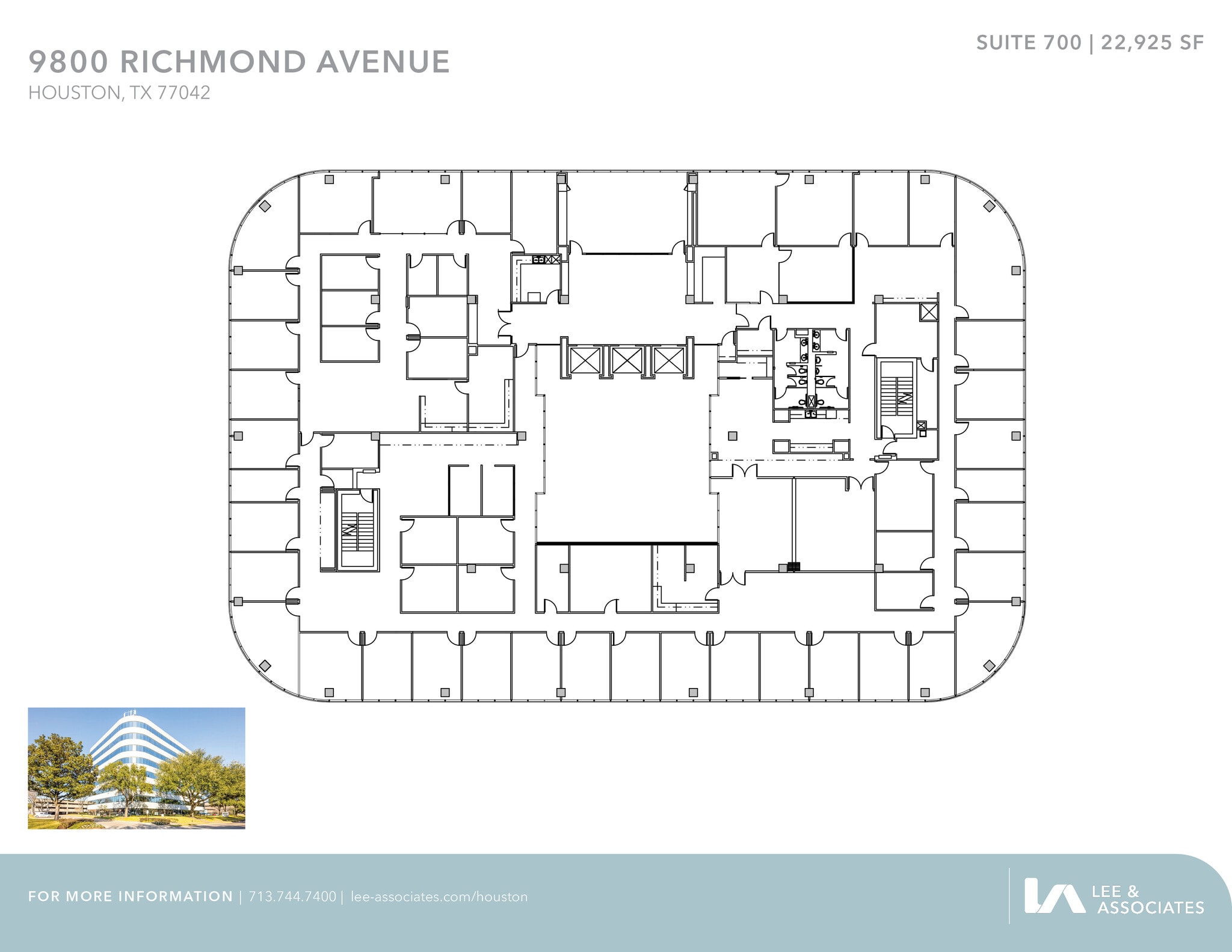 9800 Richmond Ave, Houston, TX for lease Floor Plan- Image 1 of 1