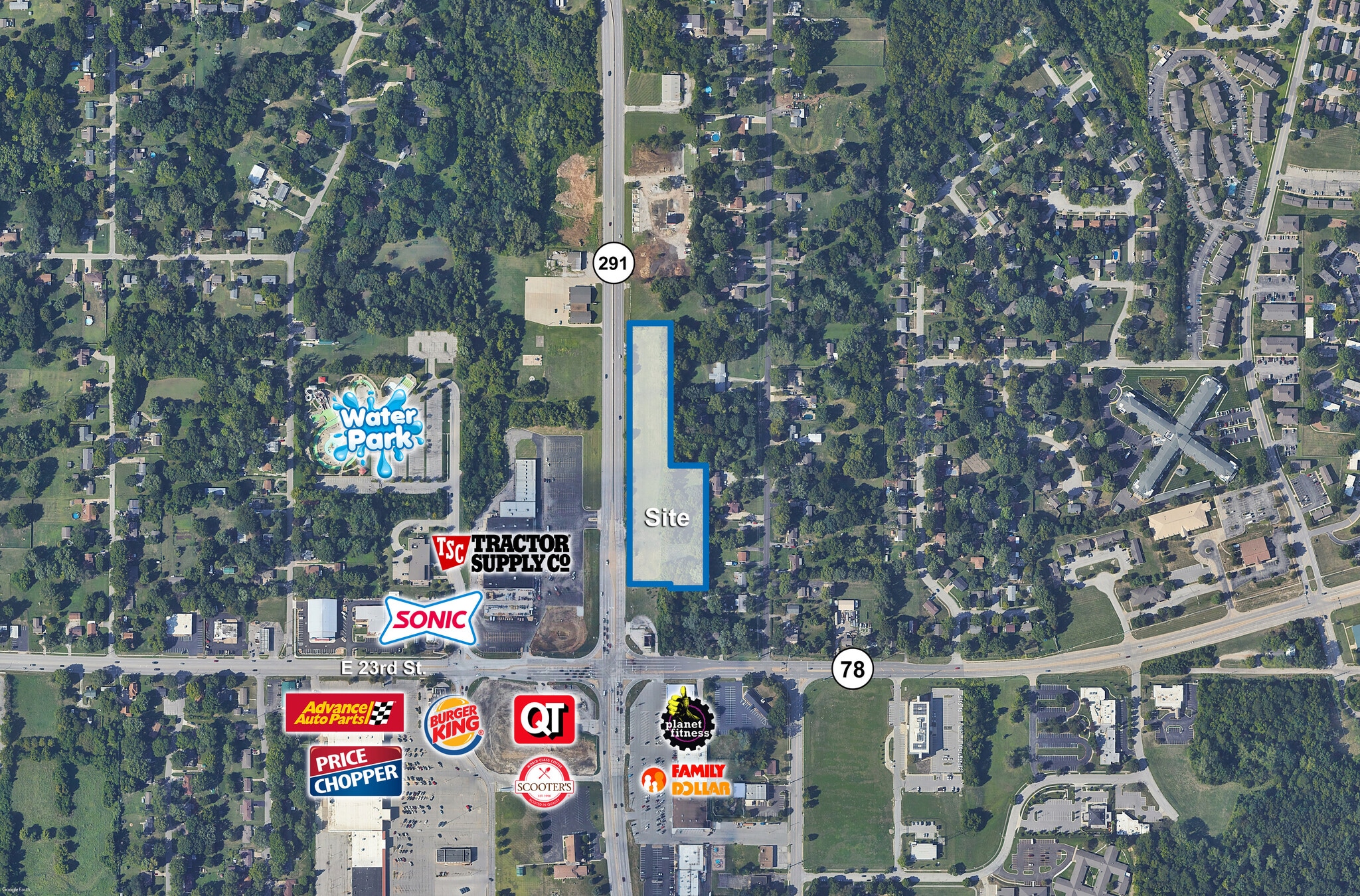 NEC of 23rd St & Rte 291, Independence, MO for sale Primary Photo- Image 1 of 2