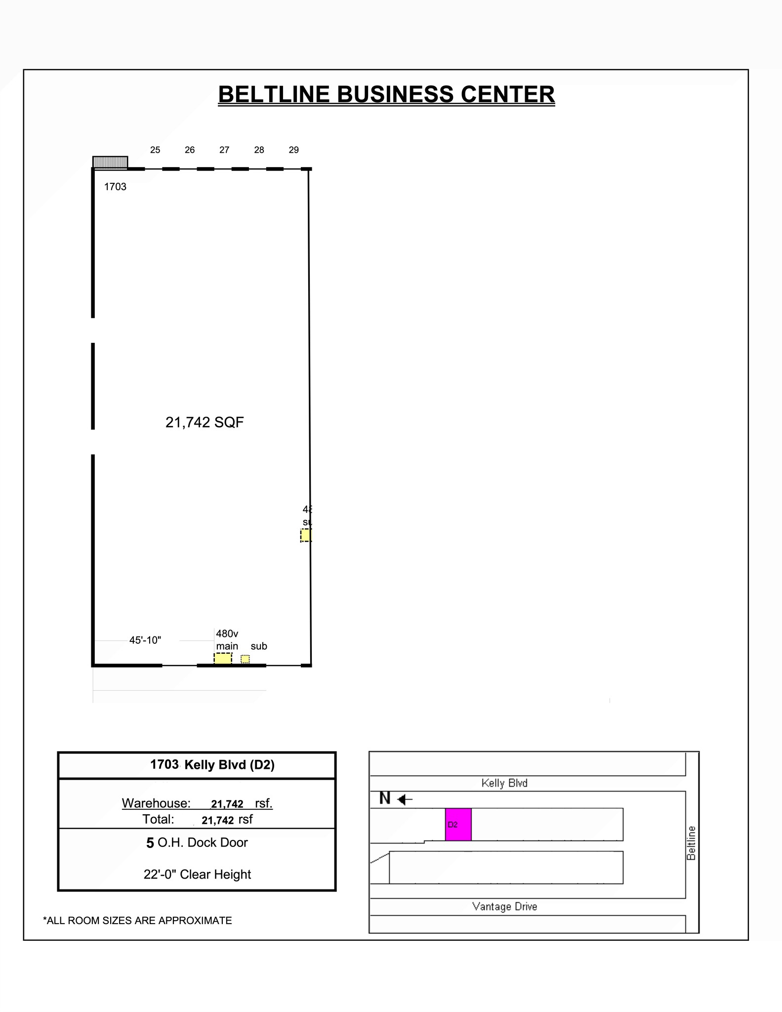 1401-1815 Kelly Blvd, Carrollton, TX for lease Site Plan- Image 1 of 2