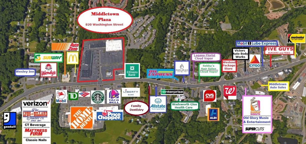 820-900 Washington St, Middletown, CT for lease - Other - Image 2 of 3