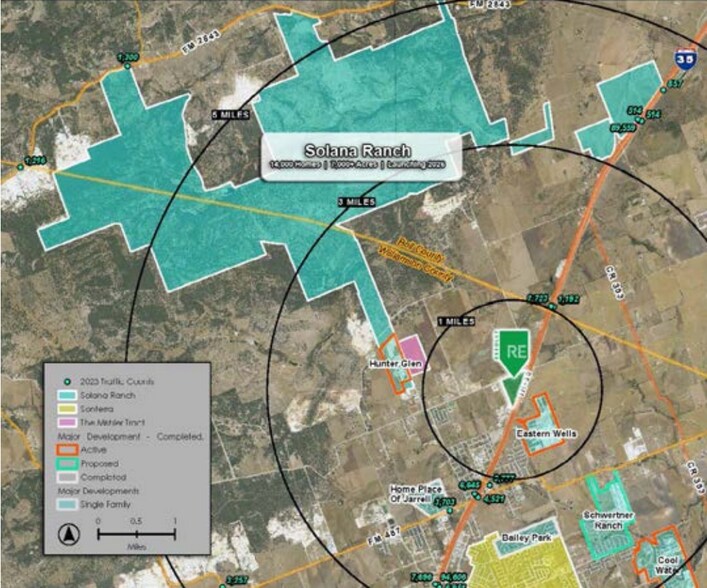 SWC I-35 & CR 305, Jarrell, TX à vendre - Photo du bâtiment - Image 3 de 12