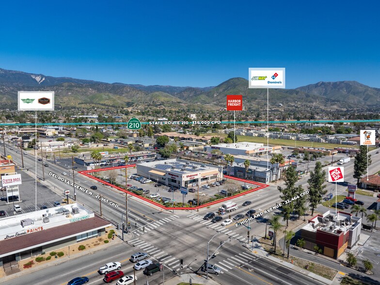 1634 E Highland Ave, San Bernardino, CA à vendre - Photo du bâtiment - Image 2 de 7