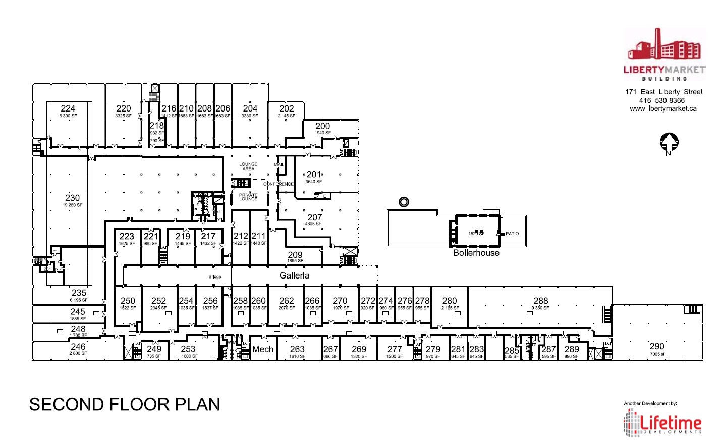 165 E Liberty St, Toronto, ON for sale Floor Plan- Image 1 of 1