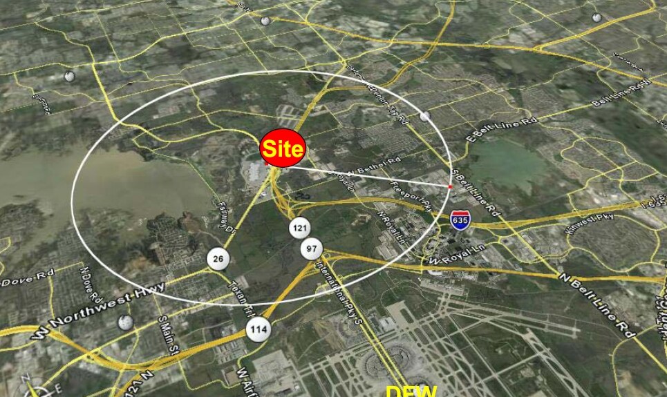 2805 E Grapevine Mills Cir, Grapevine, TX à vendre - Aérien - Image 3 de 11