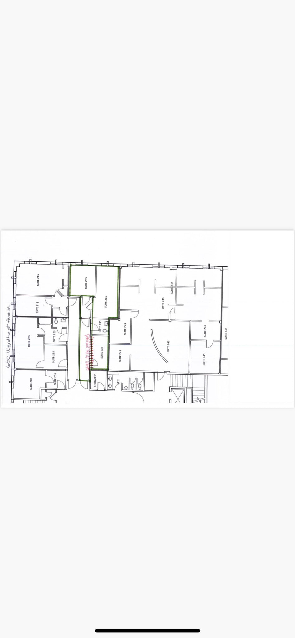 600 Wyndhurst Ave, Baltimore, MD for lease Floor Plan- Image 1 of 1