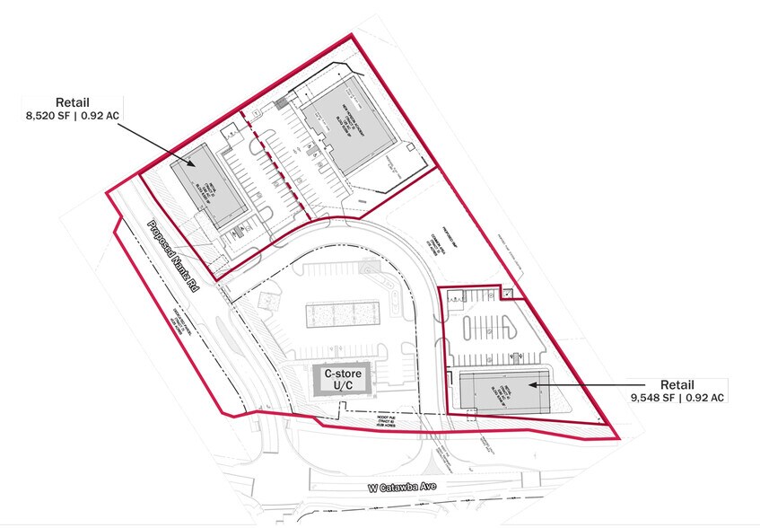 W Catawba Ave, Cornelius, NC à louer - Photo du bâtiment - Image 2 de 4