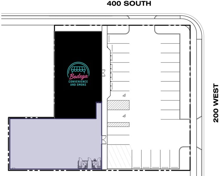 205 W 400 S, Salt Lake City, UT for lease - Building Photo - Image 2 of 2