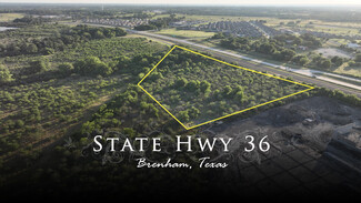 Plus de détails pour State Hwy 36 N, Brenham, TX - Terrain à vendre