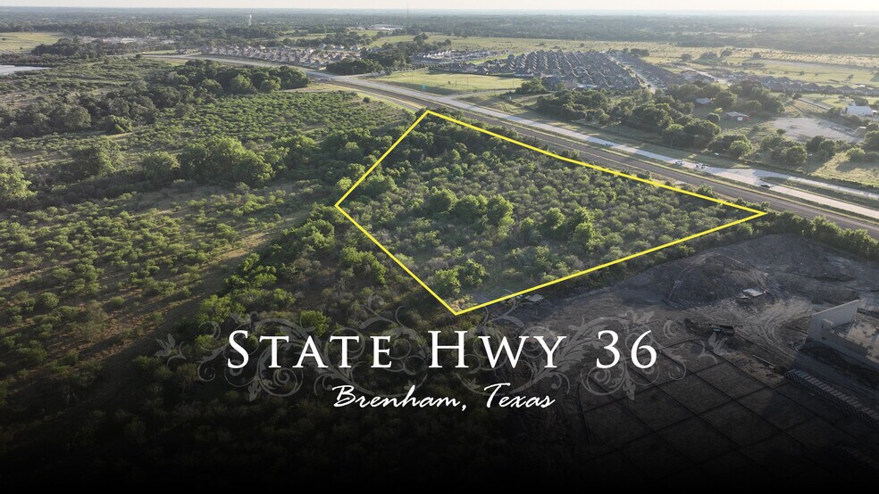 State Hwy 36 N, Brenham, TX à vendre - Photo du bâtiment - Image 1 de 10