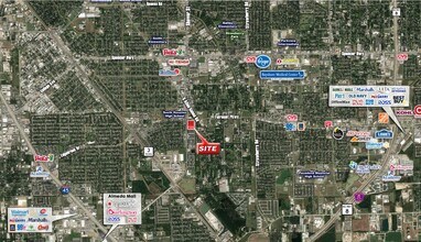 114-154 Fairmont Pky, Pasadena, TX - AERIAL  map view - Image1