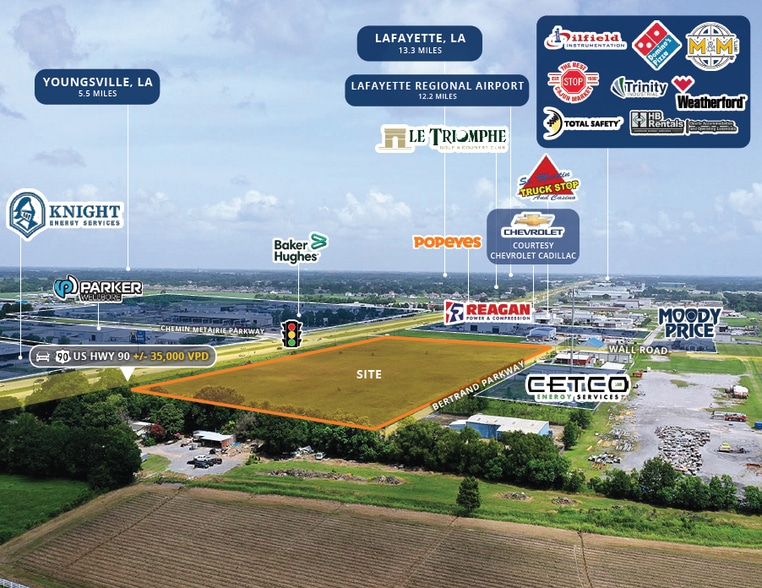 US Highway 90, Broussard, LA for sale - Building Photo - Image 2 of 4