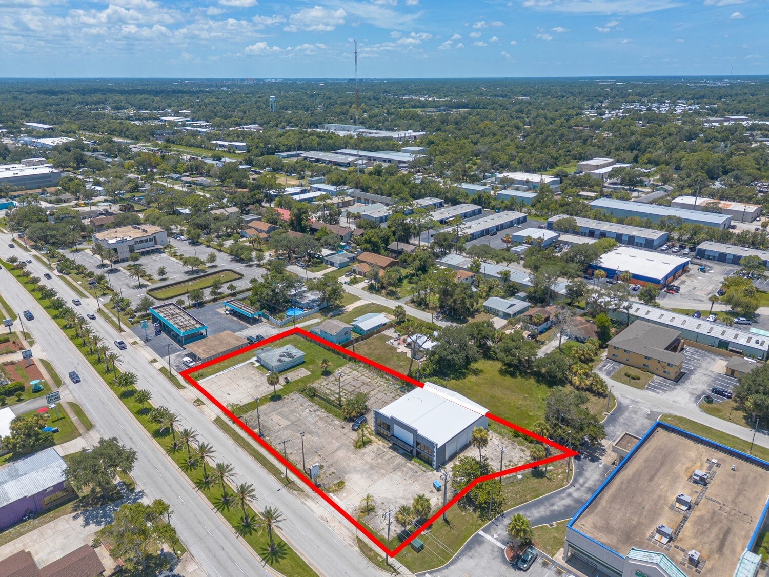 1524 Ridgewood Ave, Daytona Beach, FL for sale Aerial- Image 1 of 18