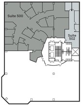 10709 Jasper Ave NW, Edmonton, AB à louer Plan d’étage- Image 2 de 2