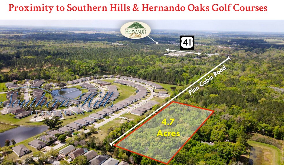 1 Pine Cabin Rd., Brooksville, FL à vendre - Photo principale - Image 1 de 2