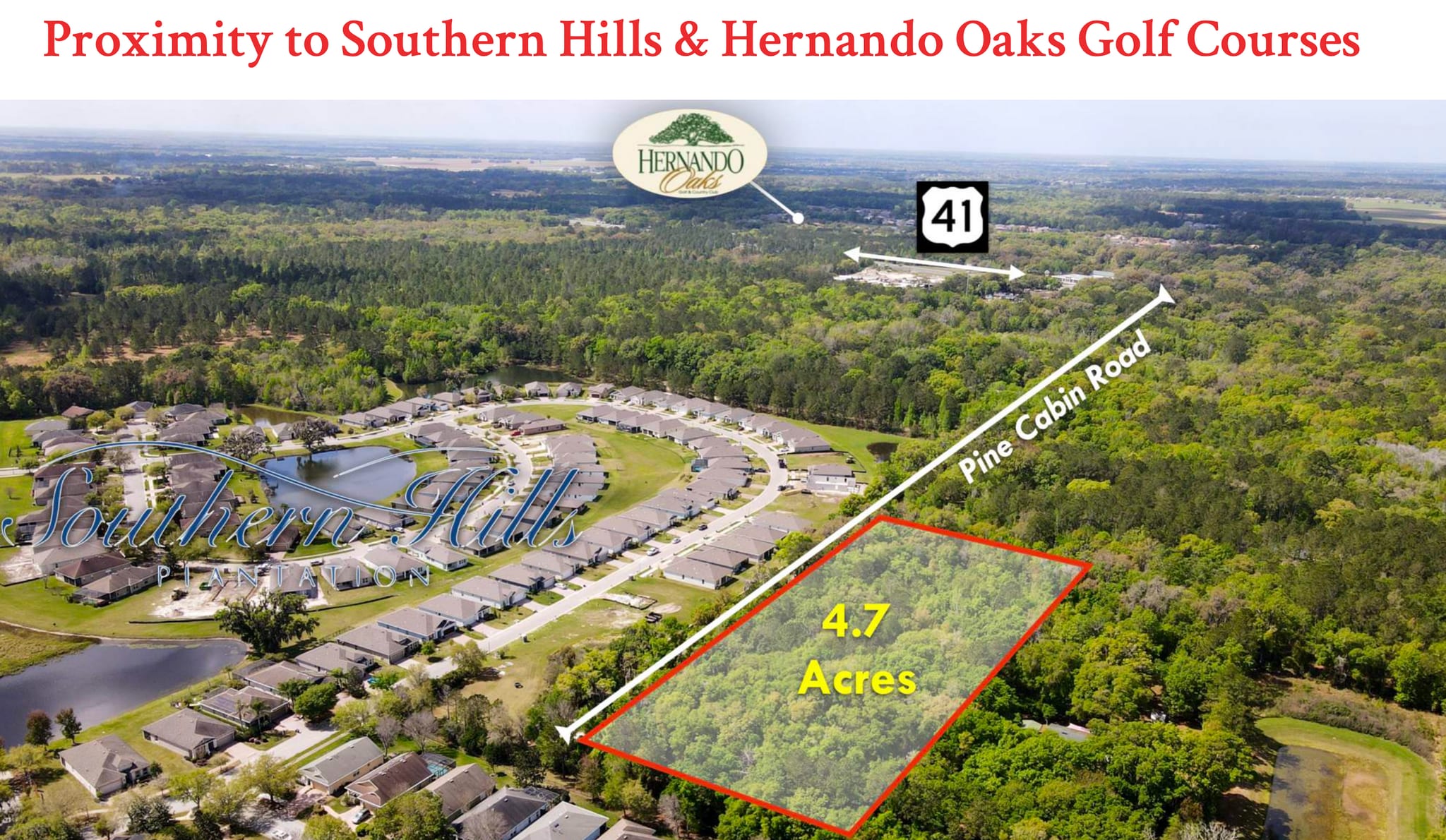 1 Pine Cabin Rd., Brooksville, FL à vendre Photo principale- Image 1 de 3