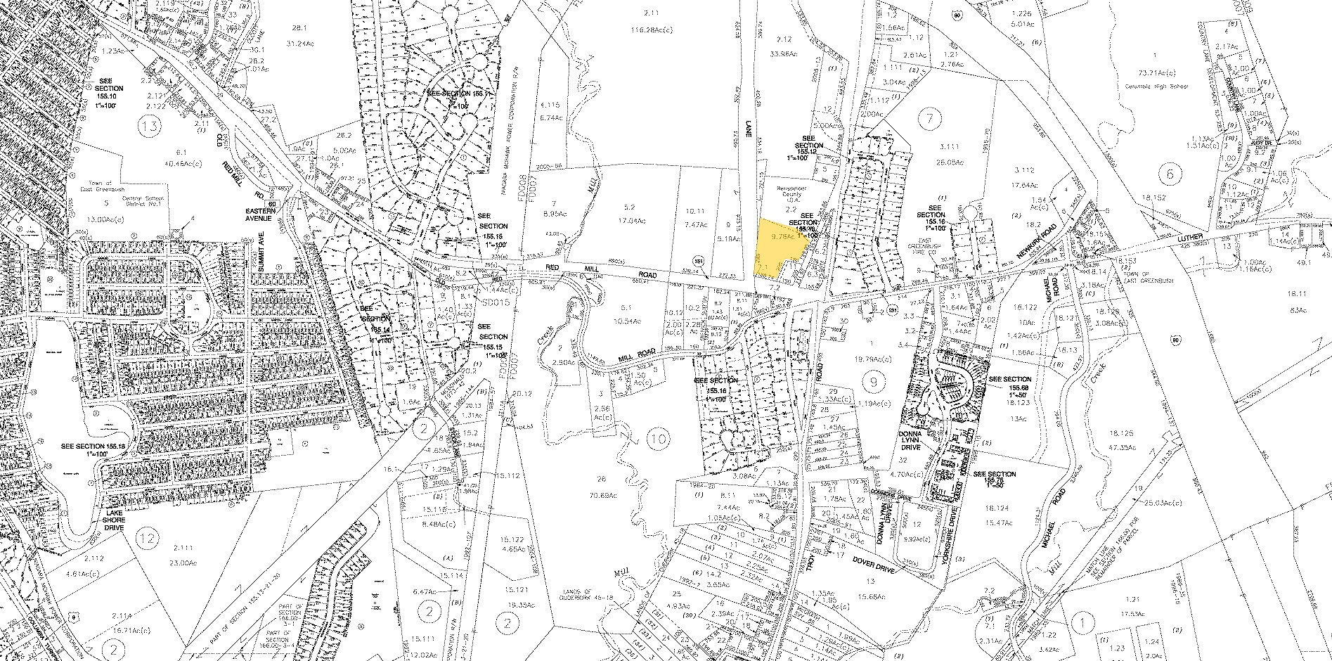 99 Troy Rd, East Greenbush, NY à vendre Plan cadastral- Image 1 de 1