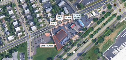 10500 Roosevelt Blvd, Philadelphia, PA - Aerial map view