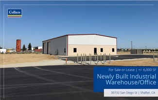 More details for 30732 San Diego st, Shafter, CA - Industrial for Lease