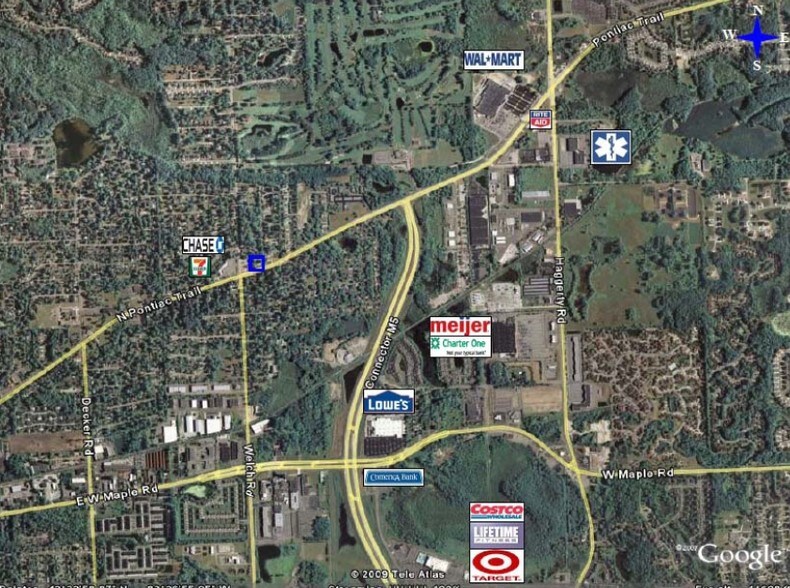 2255 Pontiac Trail, Commerce Township, MI à louer - Aérien - Image 3 de 5