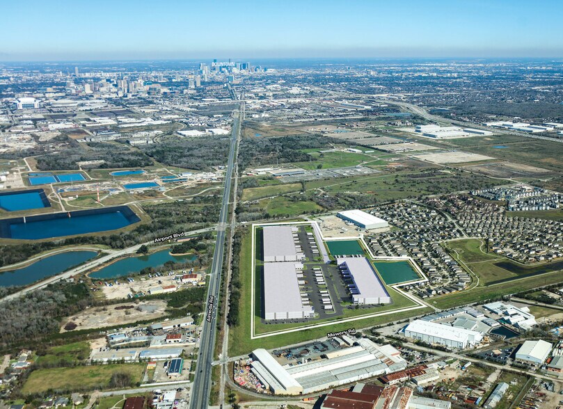 00 Airport Blvd, Houston, TX à louer - Aérien - Image 2 de 4