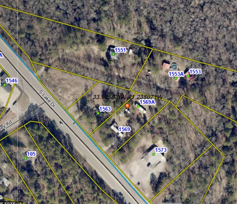 1569 S Lake Dr, Lexington, SC à vendre Aérien- Image 1 de 2