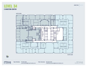 909 Fannin St, Houston, TX for lease Floor Plan- Image 1 of 1