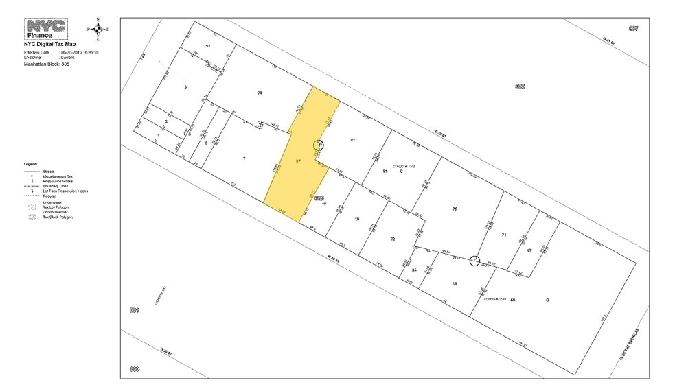 140 W 30th St, New York, NY for lease - Plat Map - Image 2 of 4