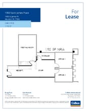 1900 St James Pl, Houston, TX for lease Floor Plan- Image 1 of 1